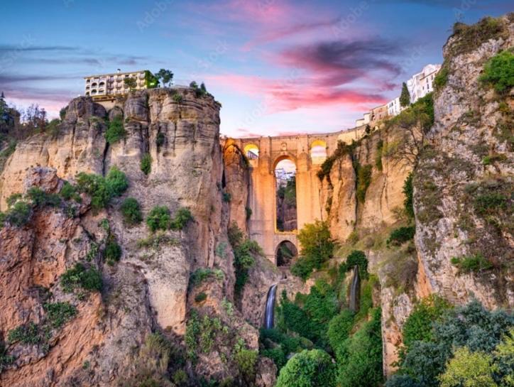 Апартаменты Apartamento Con Garaje Y Patio Ронда Экстерьер фото